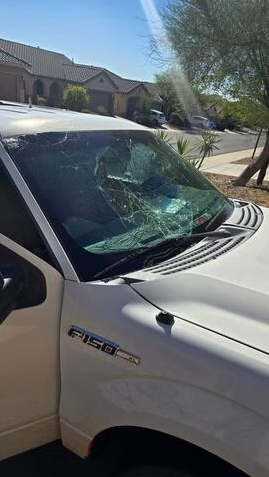 Windshield replacement job